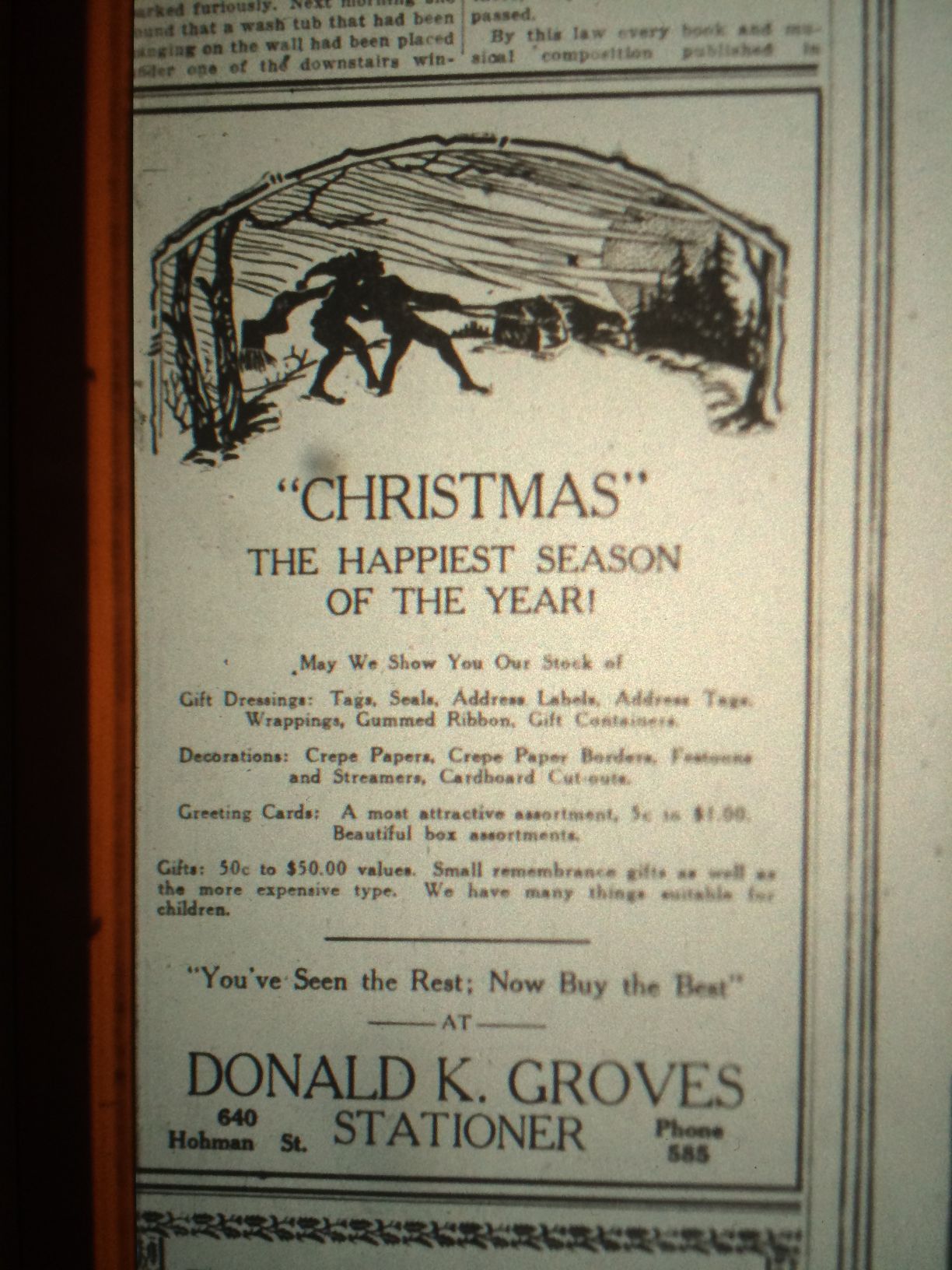 Christmas 1929